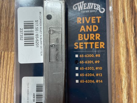 #9 COPPER RIVET & BURR SETTER on Sale