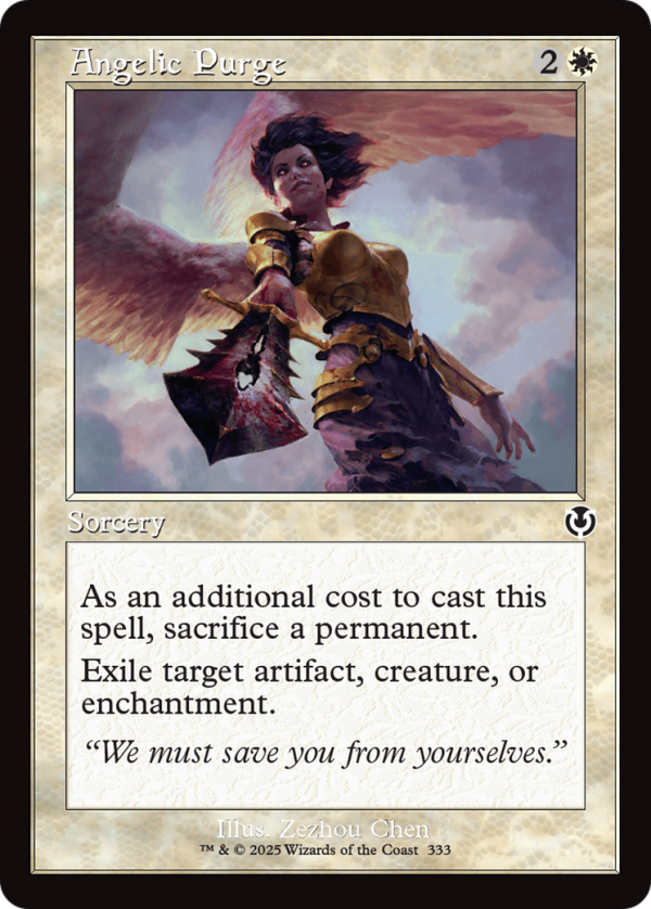 Angelic Purge (Retro Frame) [Innistrad Remastered] Online Hot Sale