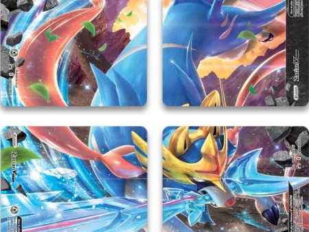 Zacian V-Union (Set of 4) [Sword & Shield: Black Star Promos] Online Hot Sale