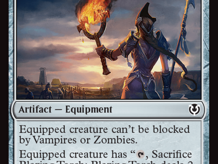 Blazing Torch [Innistrad Remastered] Online now