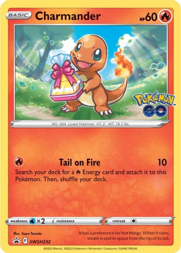 Charmander (SWSH232) [Sword & Shield: Black Star Promos] Fashion