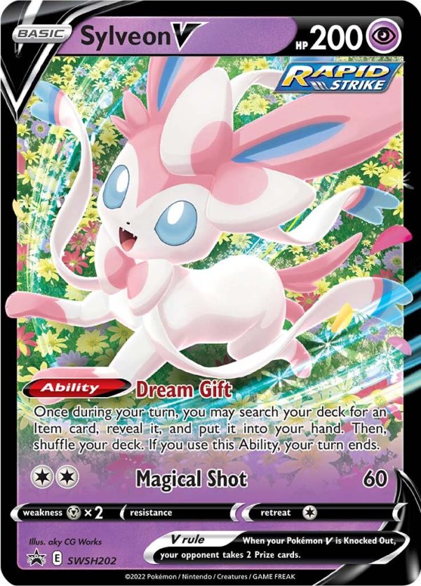 Sylveon V (SWSH202) [Sword & Shield: Black Star Promos] Sale