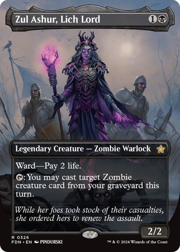 Zul Ashur, Lich Lord (Borderless) [Foundations] Fashion