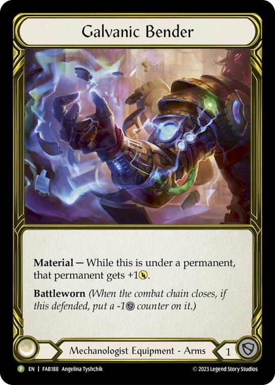 Galvanic Bender [FAB188] (Promo)  Cold Foil For Discount