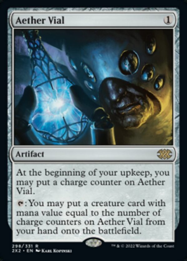 Aether Vial [Double Masters 2022] Online Sale