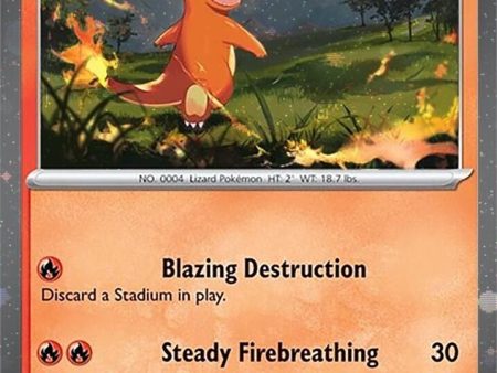 Charmander (004) (Cosmos Holo) [Scarlet & Violet: Black Star Promos] For Sale