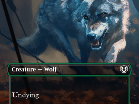 Young Wolf (Borderless) [Innistrad Remastered] Hot on Sale