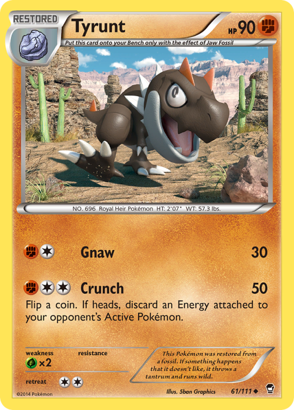 Tyrunt (61 111) [XY: Furious Fists] Online