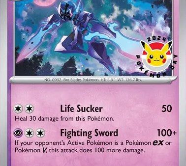 Ceruledge (040 091) (Pokemon Day 2024)(Cosmos Holo) [Scarlet & Violet: Black Star Promos] Online now