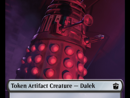 Dalek    Mark of the Rani Double-Sided Token [Doctor Who Tokens] on Sale