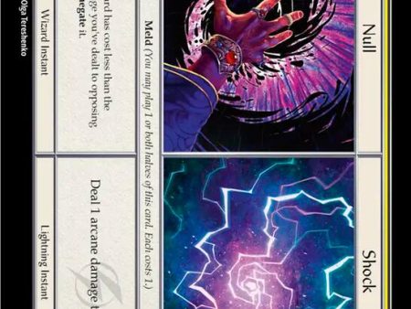 Null    Shock [LGS336] (Promo)  Cold Foil Sale