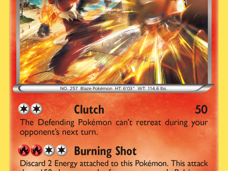 Blaziken (14 111) [XY: Furious Fists] Online Hot Sale