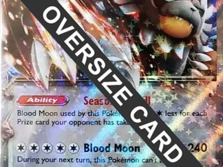 Bloodmoon Ursaluna ex (177) (Jumbo Card) [Scarlet & Violet: Black Star Promos] For Sale