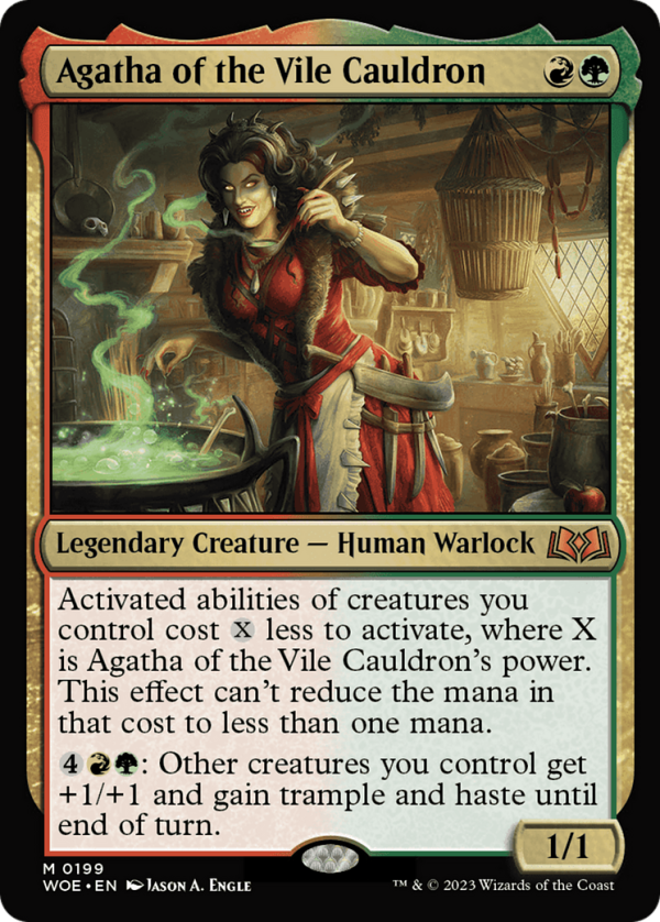 Agatha of the Vile Cauldron [Wilds of Eldraine] on Sale