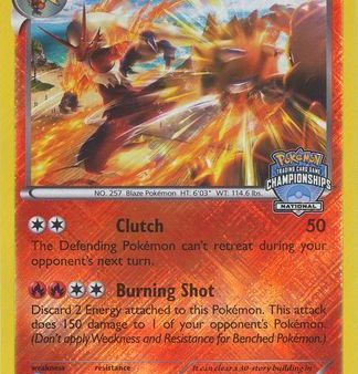 Blaziken (14 111) (National Championship Promo) [XY: Furious Fists] Supply