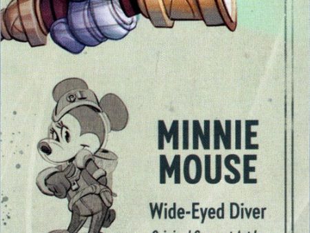 Minnie Mouse - Wide-Eyed Diver Puzzle Insert (Bottom Right) [Rise of the Floodborn] Online Hot Sale