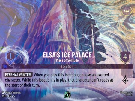 Elsa s Ice Palace - Place of Solitude (7) [Promo Cards] For Cheap