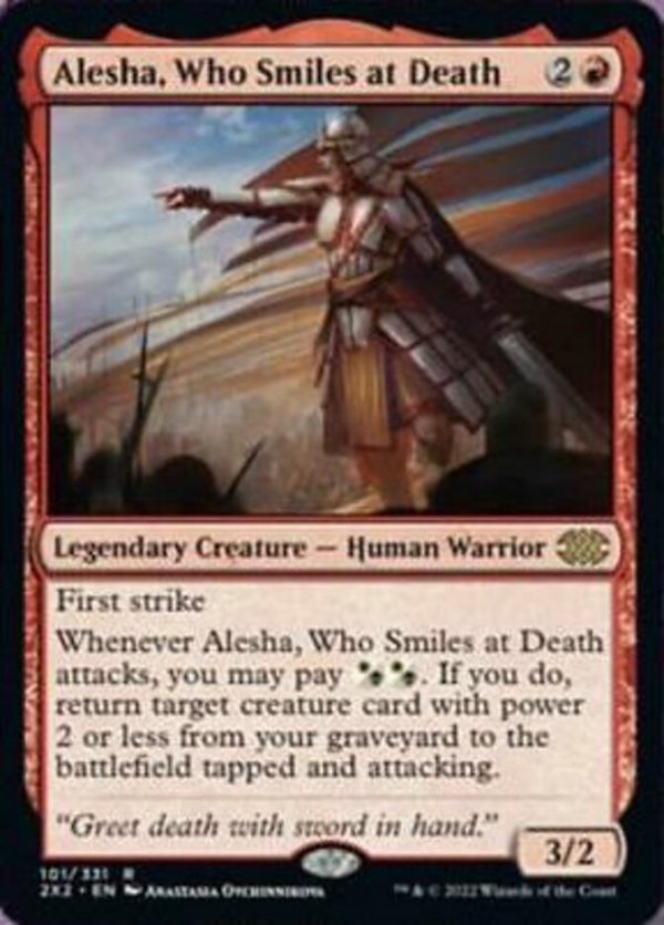 Alesha, Who Smiles at Death [Double Masters 2022] Discount