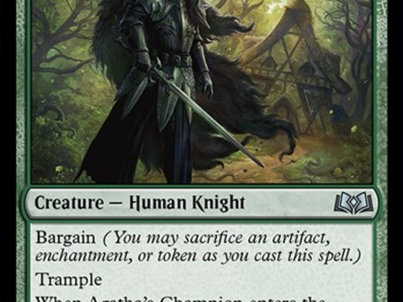 Agatha s Champion [Wilds of Eldraine] Discount